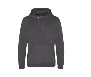 GRADUATE HEAVYWEIGHT HOODIE, CHARCOAL, XS, JUST HOODS