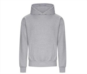 SIGNATURE HEAVYWEIGHT HOODIE, HEATHER GREY, 3XL, JUST HOODS