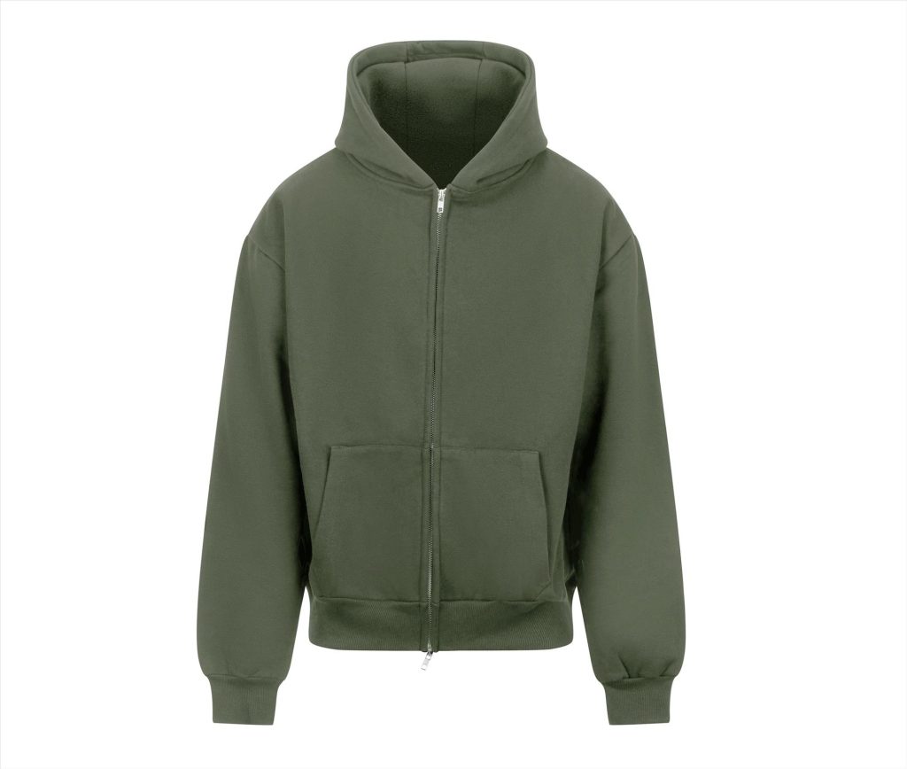 SIGNATURE HEAVYWEIGHT ZOODIE, EARTHY GREEN, 3XL, JUST HOODS