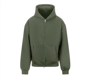 SIGNATURE HEAVYWEIGHT ZOODIE, EARTHY GREEN, 3XL, JUST HOODS