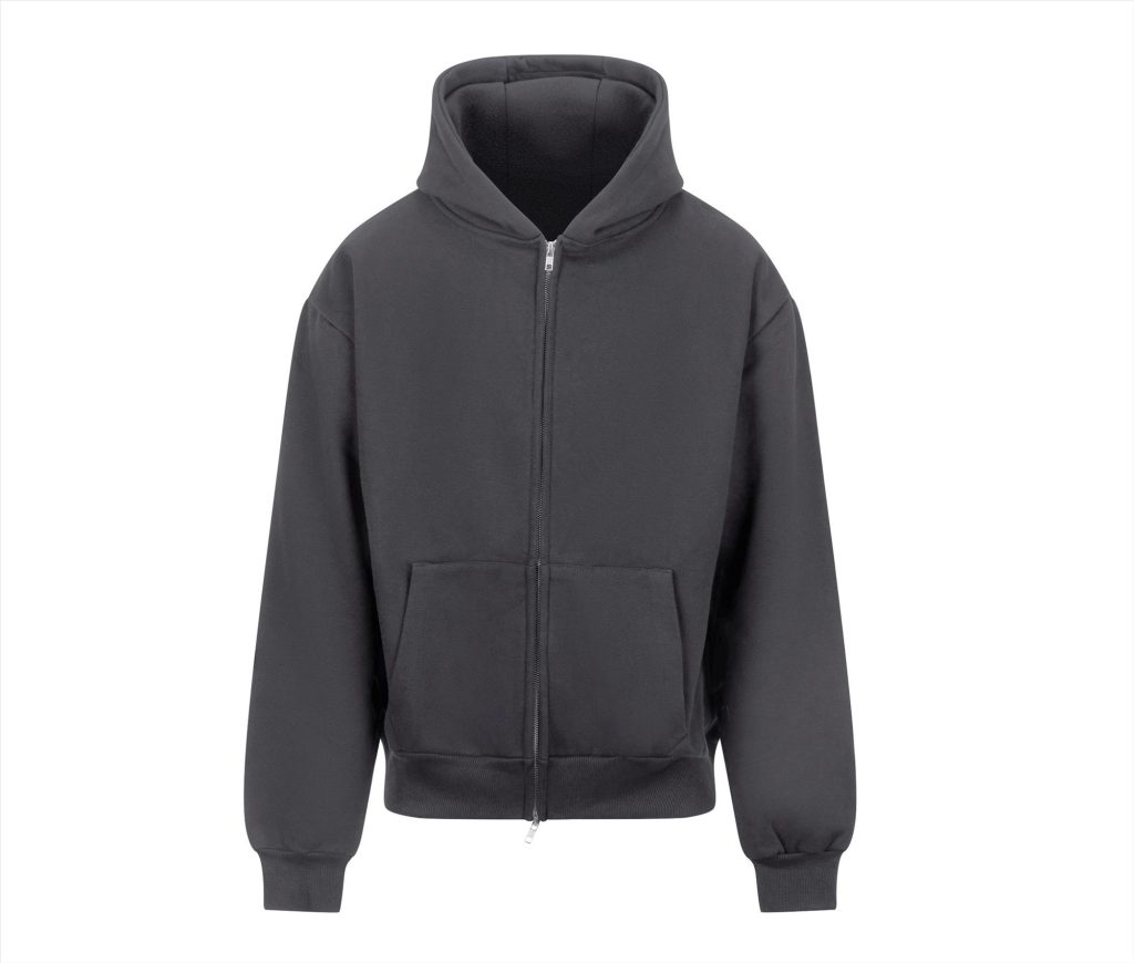 SIGNATURE HEAVYWEIGHT ZOODIE, SOLID CHARCOAL, 3XL, JUST HOODS