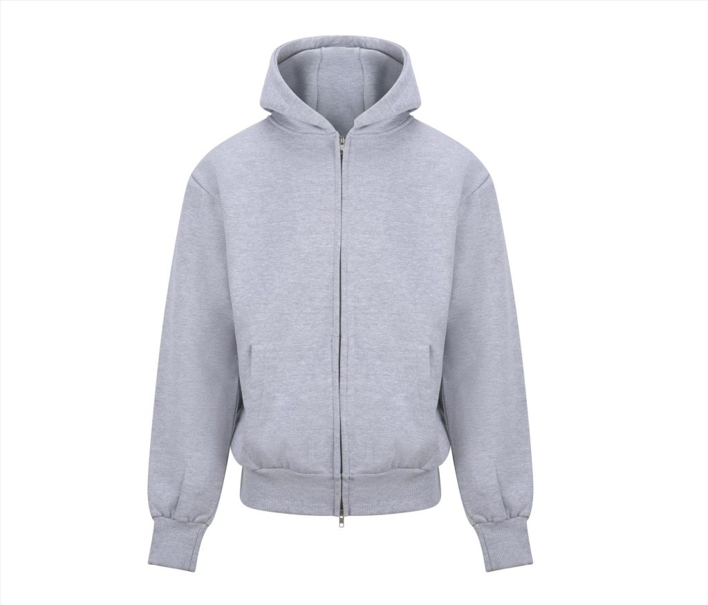 SIGNATURE HEAVYWEIGHT ZOODIE, HEATHER GREY, 3XL, JUST HOODS