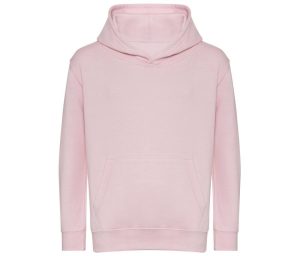 KIDS ORGANIC HOODIE, BABY PINK, 1/2 - XXS, JUST HOODS