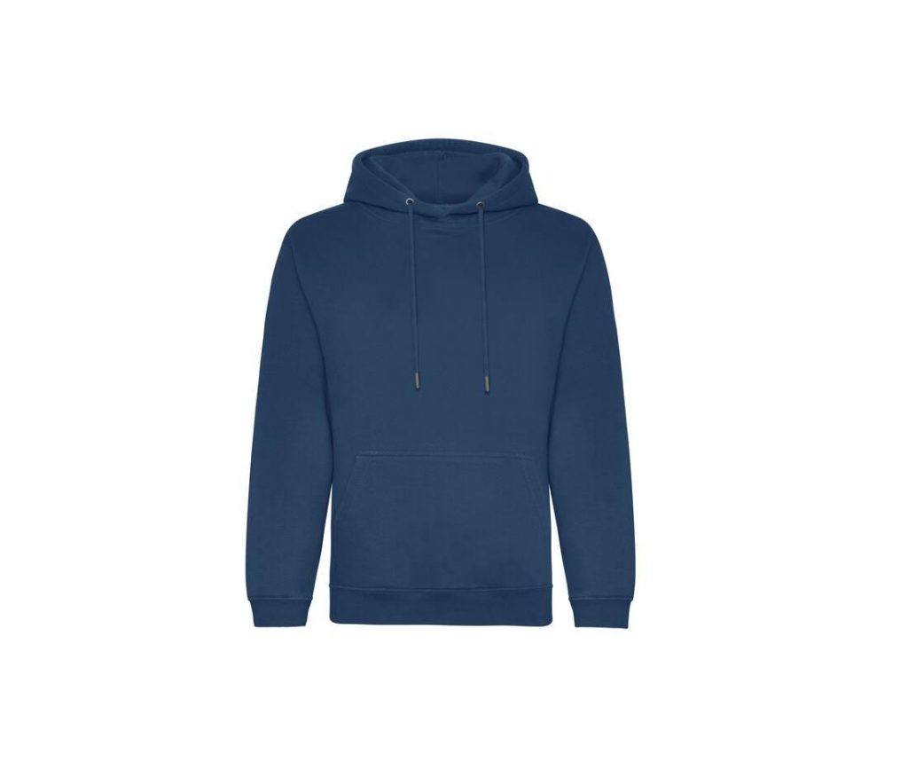 ORGANIC HOODIE, INK BLUE, XS, JUST HOODS