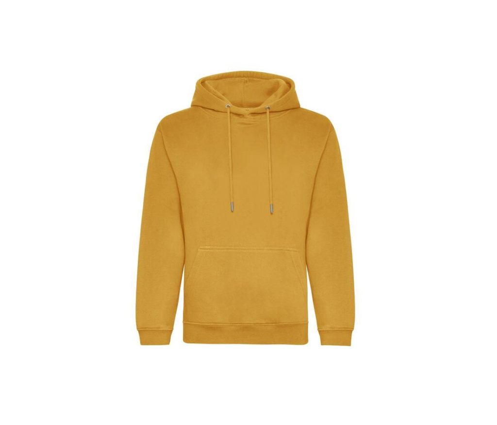 ORGANIC HOODIE, MUSTARD, XS, JUST HOODS
