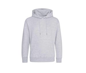 ORGANIC HOODIE, HEATHER GREY, XS, JUST HOODS