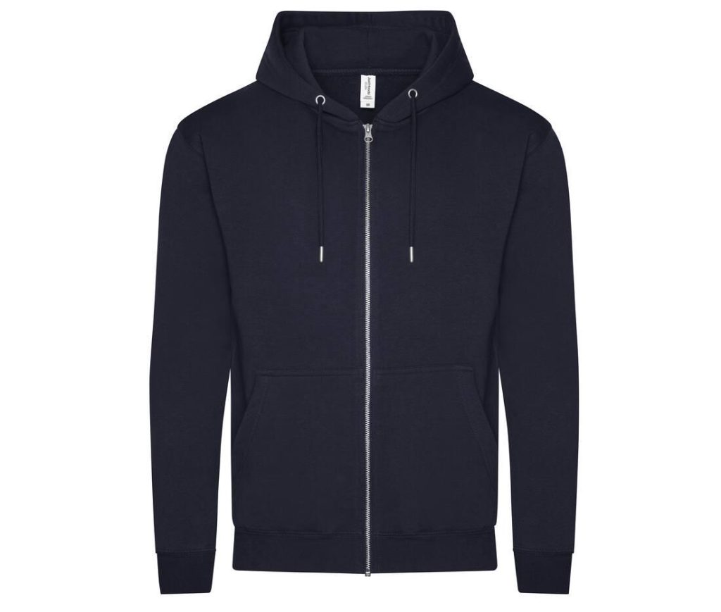 ORGANIC ZOODIE, NEW FRENCH NAVY, XS, JUST HOODS