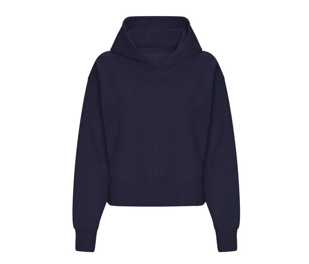 Dames RELAXED HOODIE, NEW FRENCH NAVY, L, JUST HOODS