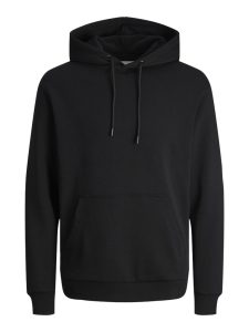 JACK&JONES Brody Sweater Hood, Black, XS