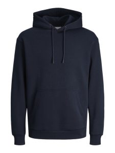 JACK&JONES Brody Sweater Hood, Navy Blazer, XS
