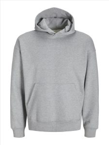 JACK&JONES//PRODUKT Beat Hood, Light Grey Melange, XS