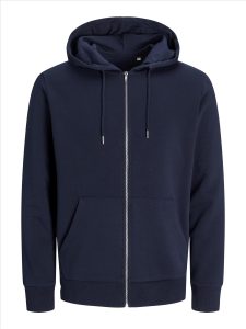 JACK&JONES//PRODUKT Day Zip Hood, Navy Blazer, L