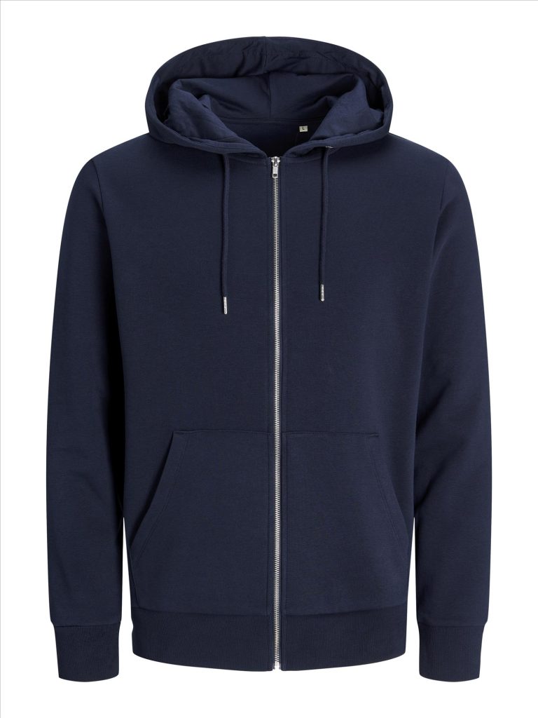 JACK&JONES//PRODUKT Day Zip Hood, Navy Blazer, L
