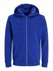 JACK&JONES//PRODUKT Day Zip Hood, Surf the Web Blue, L
