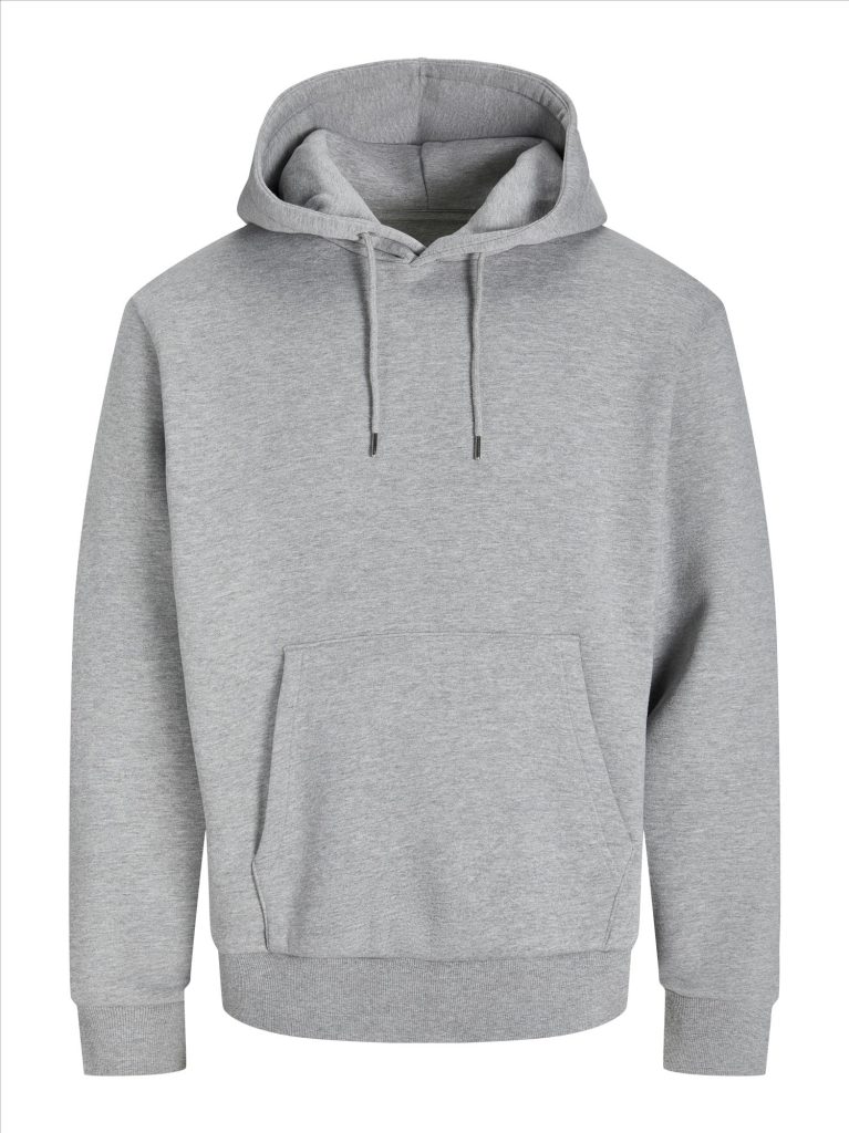 JACK&JONES//PRODUKT Vibe Hood, Light Grey Melange, XS
