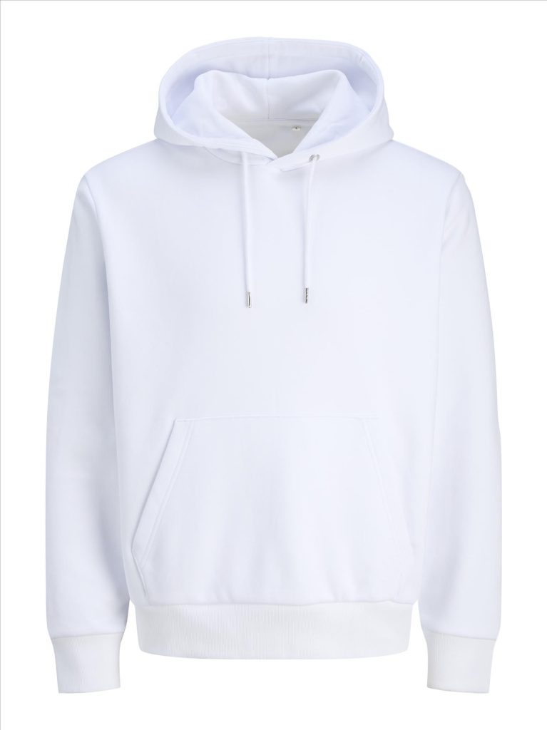 JACK&JONES//PRODUKT Vibe Hood, White, XS