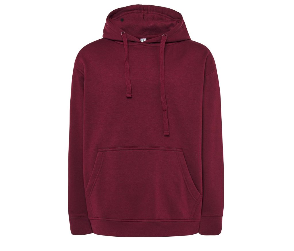 KANGAROO Sweatshirt, BURGUNDY, XS, JHK