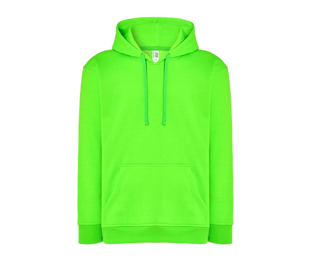 KANGAROO Sweatshirt, LIME FLUOR, 3XL, JHK