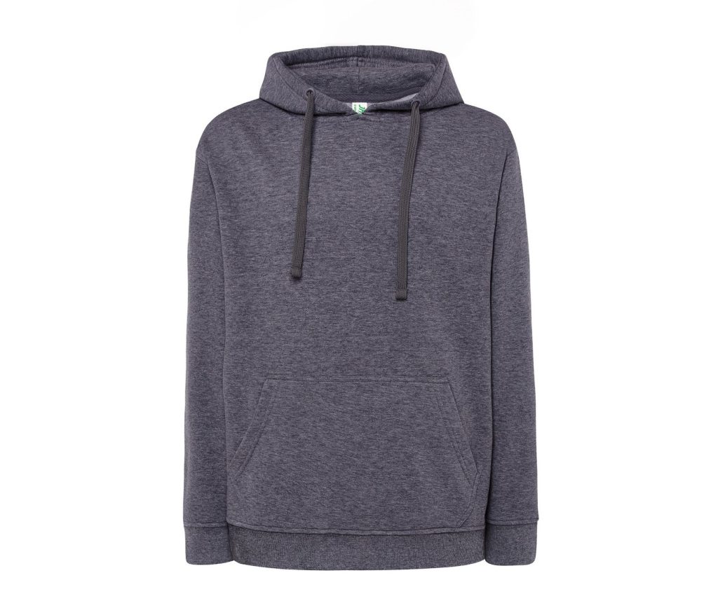 KANGAROO Sweatshirt, Denim HEATHER, 3XL, JHK