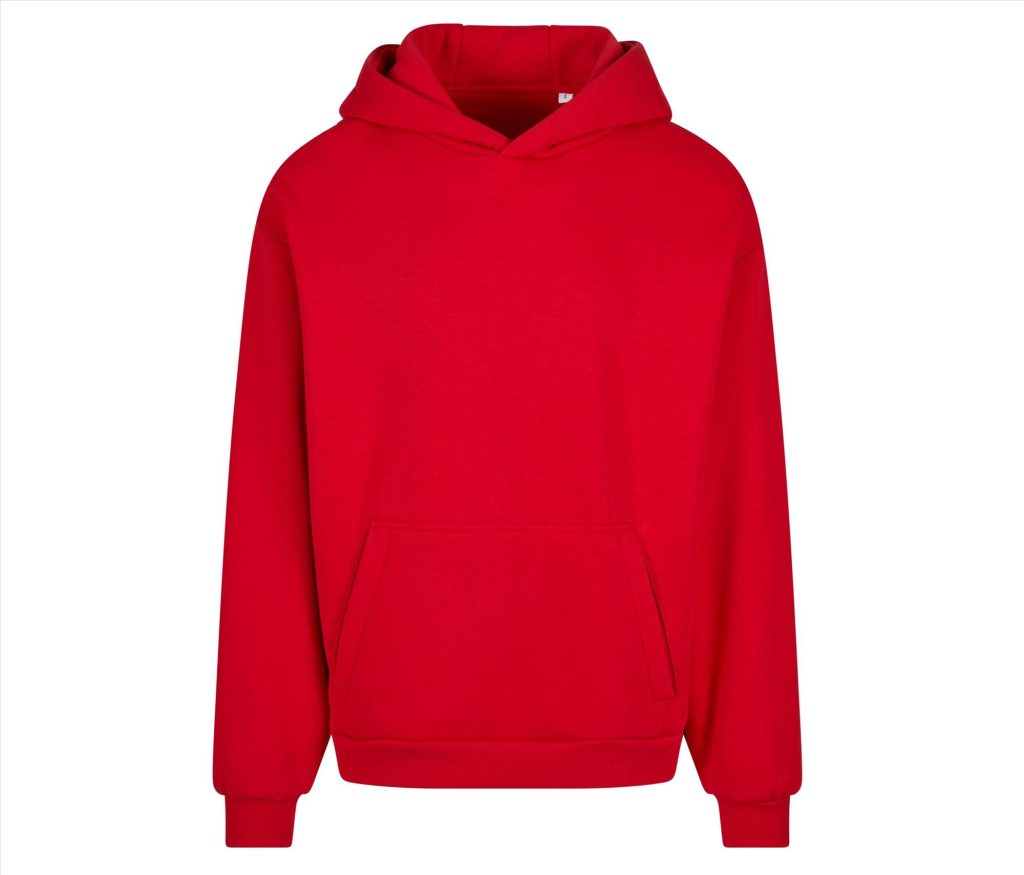 Oversized Hoodie, CITY RED, 3XL, NEW MORNING STUDIOS