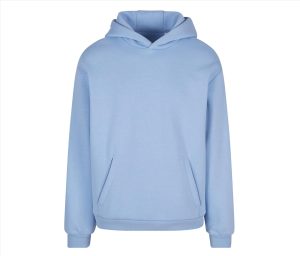 Oversized Hoodie, POWDER BLUE, 3XL, NEW MORNING STUDIOS