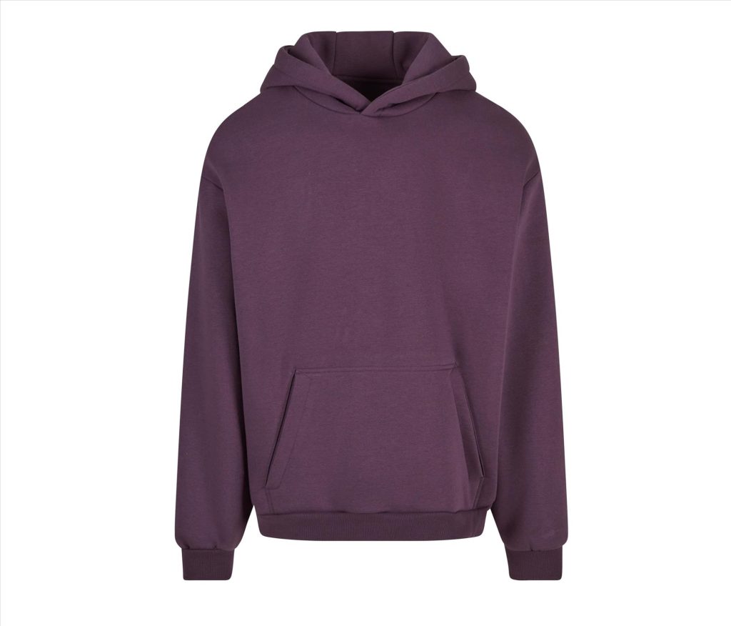 Oversized Hoodie, PLUM PURPLE, 3XL, NEW MORNING STUDIOS