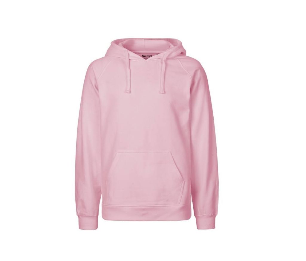 MENS HOODIE, LIGHT PINK, 3XL, NEUTRAL