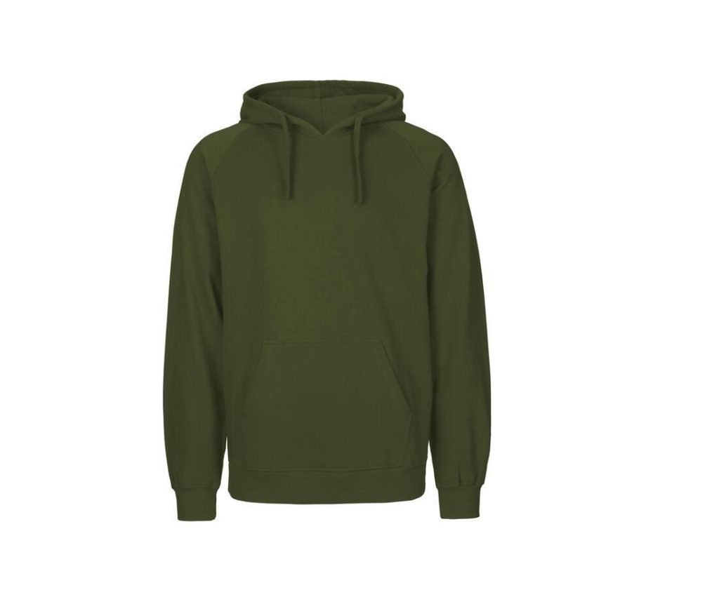 MENS HOODIE, MILITARY, S, NEUTRAL
