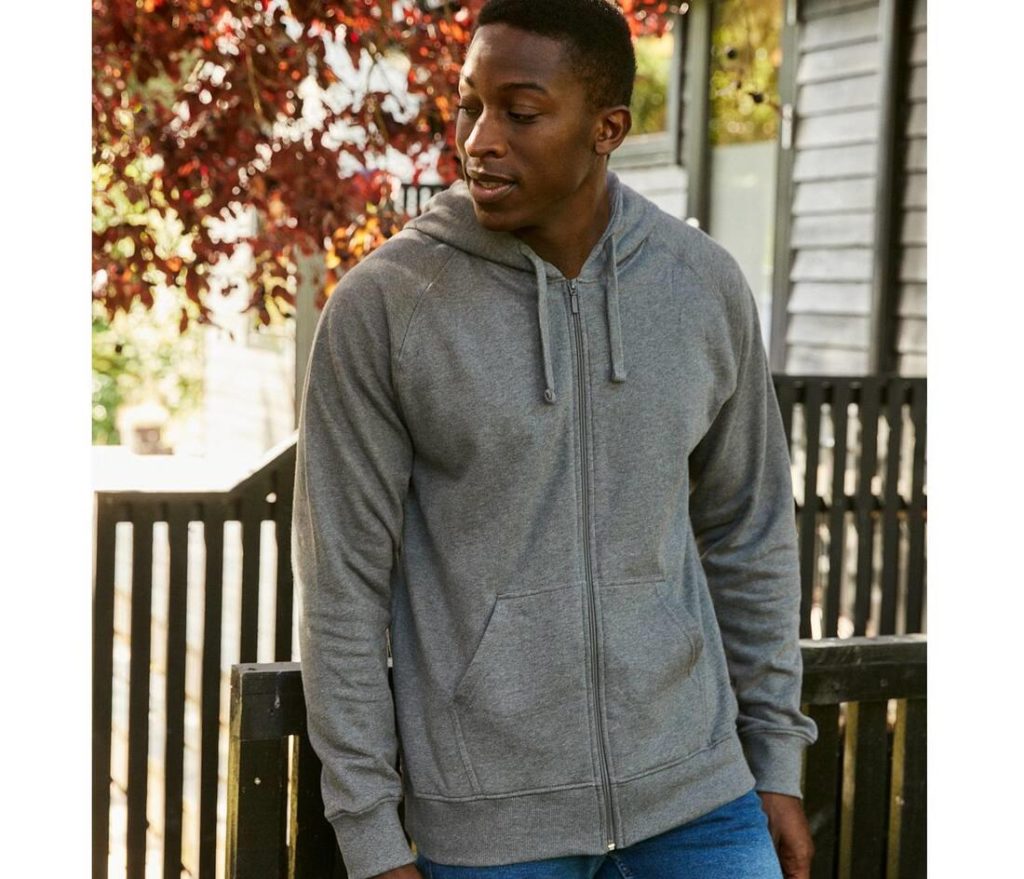 MENS HOODIE Met Zip