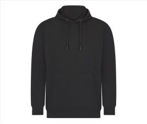 Unisex SUSTAINABLE FASHION Hoodie, BLACK, 3XL, SKINNIFIT MEN