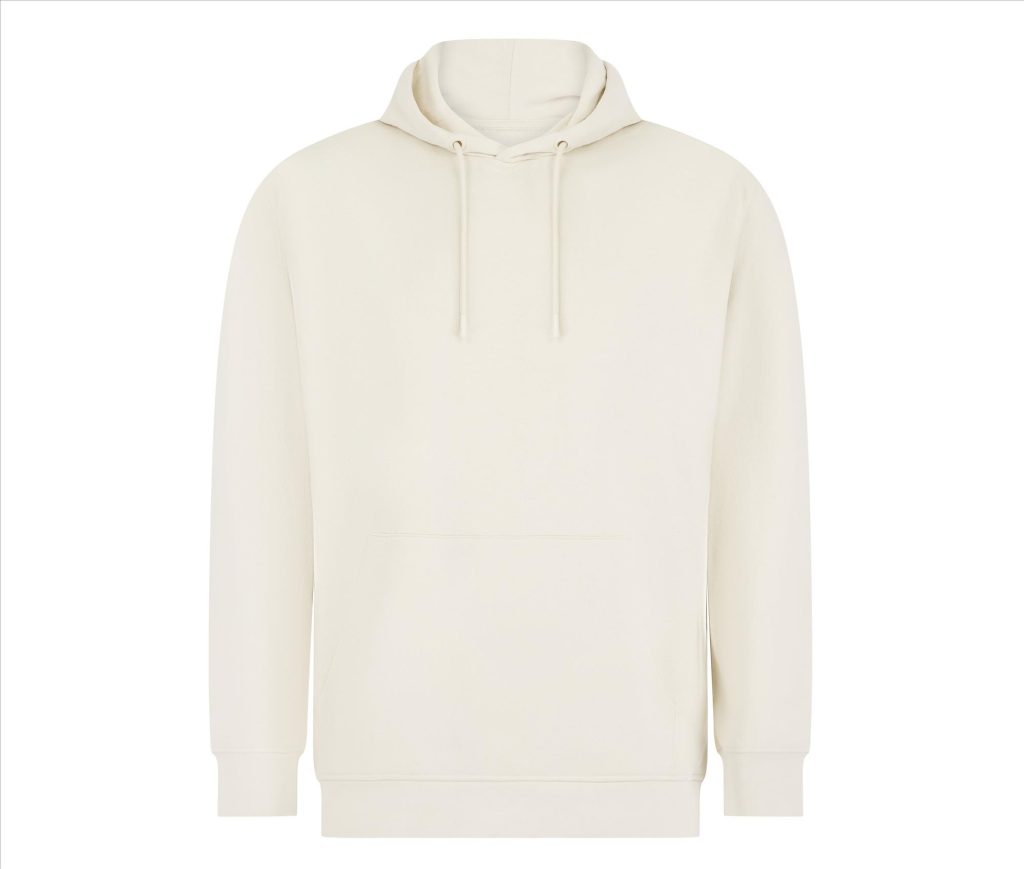 Unisex SUSTAINABLE FASHION Hoodie, LIGHT STONE, 3XL, SKINNIFIT MEN