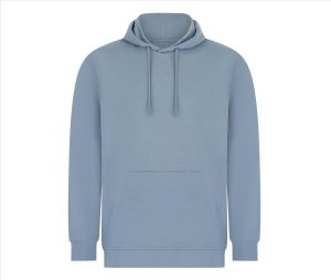 Unisex SUSTAINABLE FASHION Hoodie, STONE BLUE, 3XL, SKINNIFIT MEN