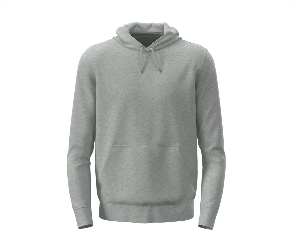 CLASSIC HOODIE, GREY HEATHER, 3XL, STEDMAN