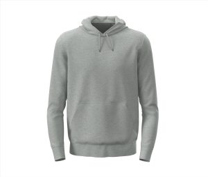 CLASSIC HOODIE, GREY HEATHER, 3XL, STEDMAN
