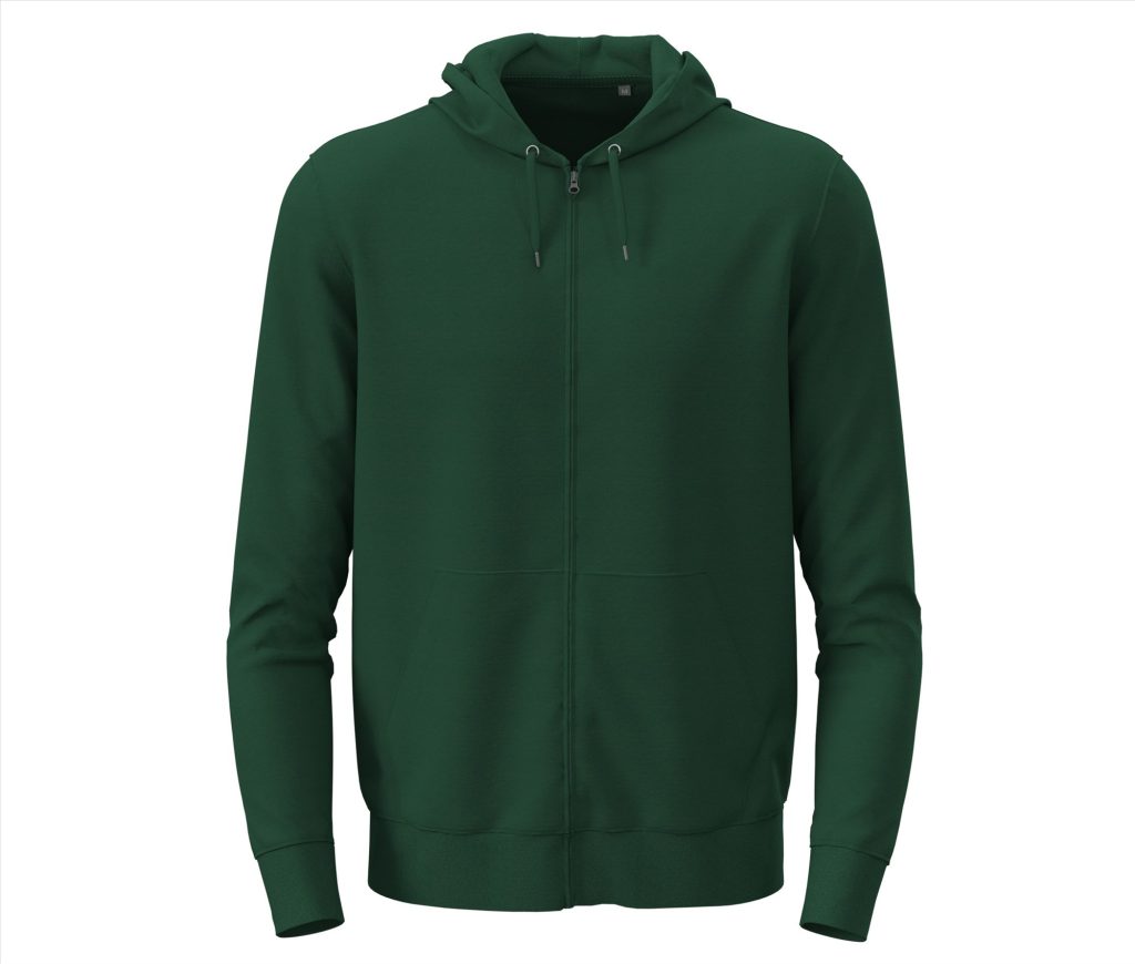CLASSIC Zip HOODIE, BOTTLE GREEN, 3XL, STEDMAN