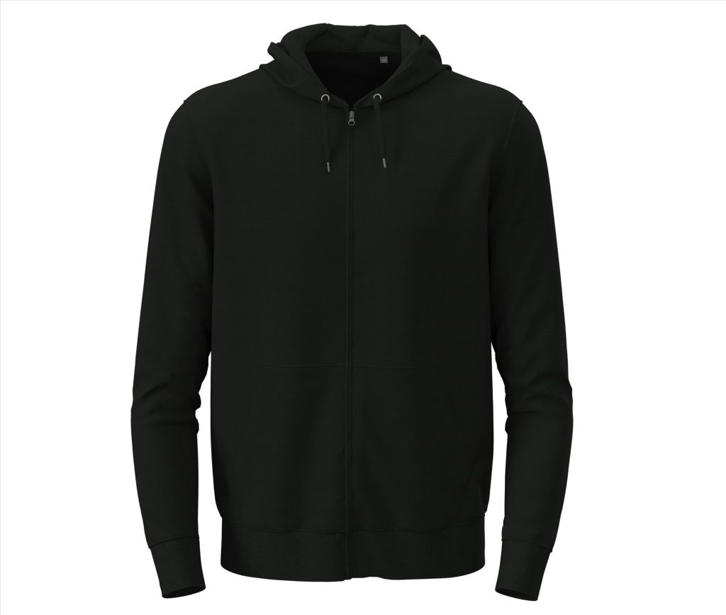 CLASSIC Zip HOODIE, BLACK OPAL, 3XL, STEDMAN