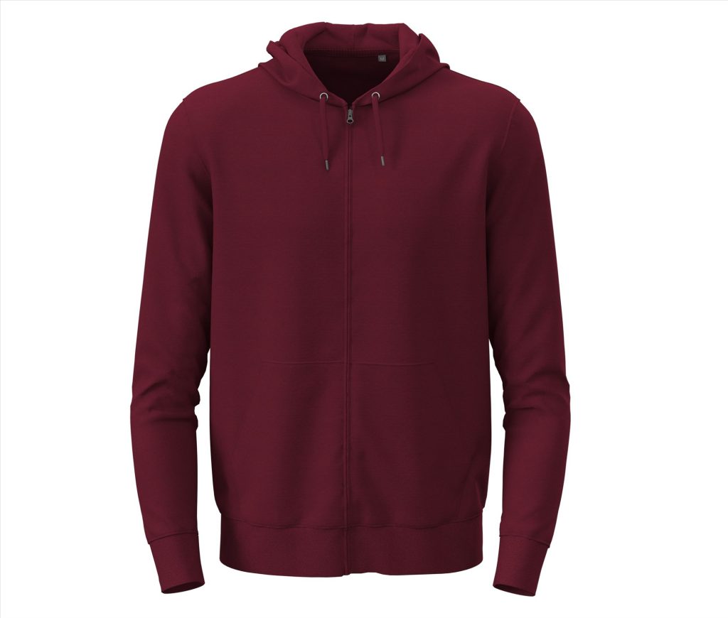 CLASSIC Zip HOODIE, BORDEAUX, 3XL, STEDMAN