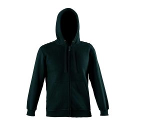 Zip THROUGH Hoodie, BLACK, L, STARWORLD