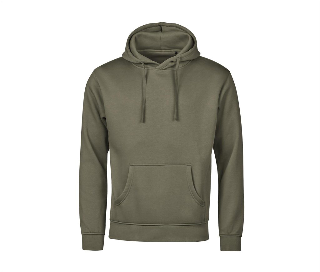 UNLABELED Hoodie Sweatshirt, MOSS, 3XL, Tee Jays