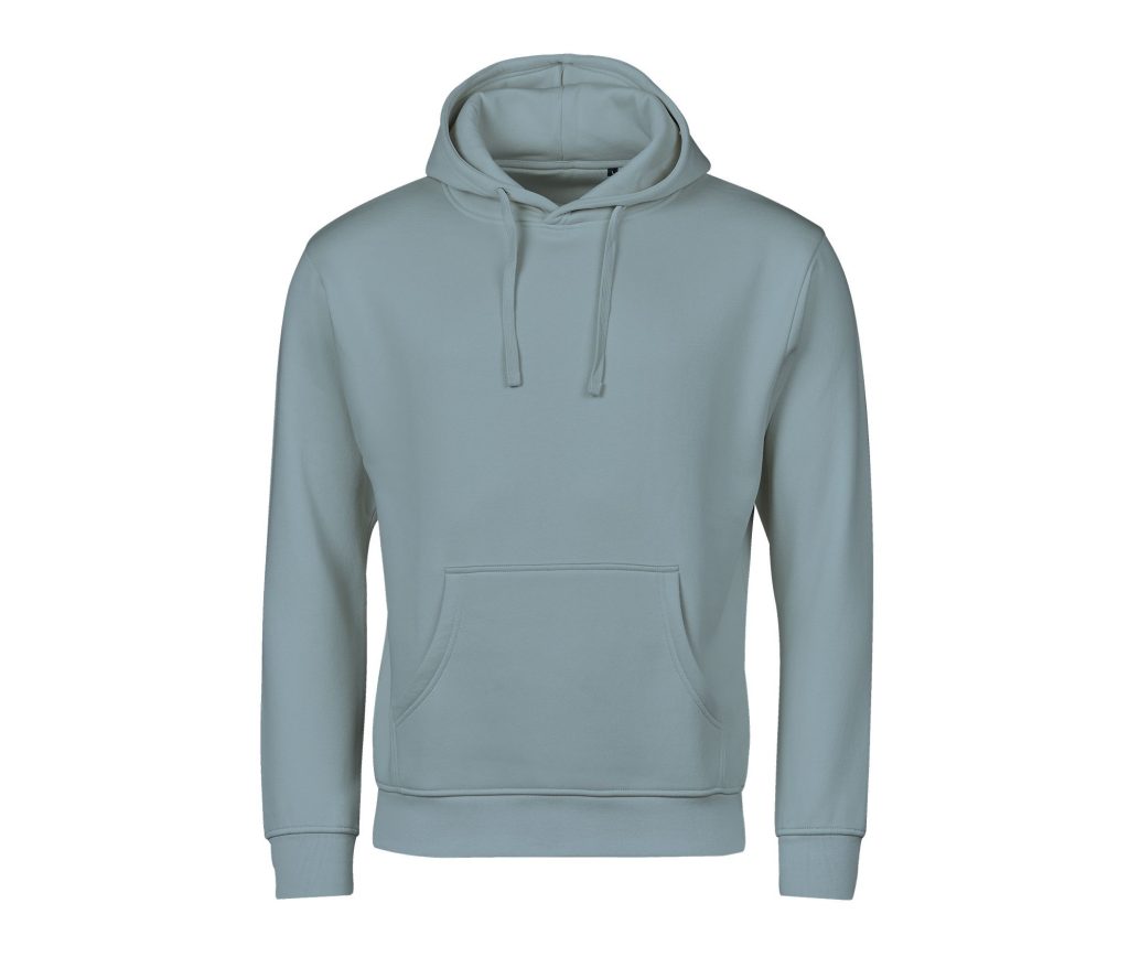 UNLABELED Hoodie Sweatshirt, MISTY BLUE, 3XL, Tee Jays