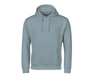 UNLABELED Hoodie Sweatshirt, MISTY BLUE, 3XL, Tee Jays