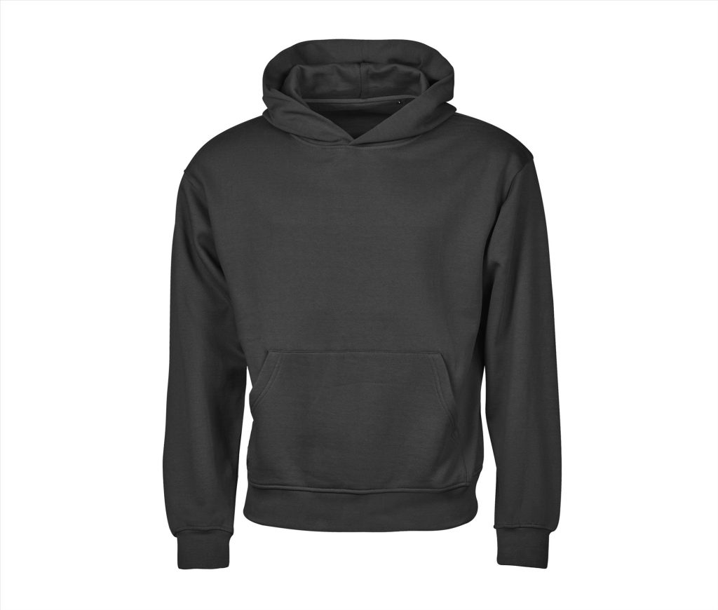 URBAN Heavy Loose Fit Hoodie Sweatshirt, Black, 3XL, Tee Jays
