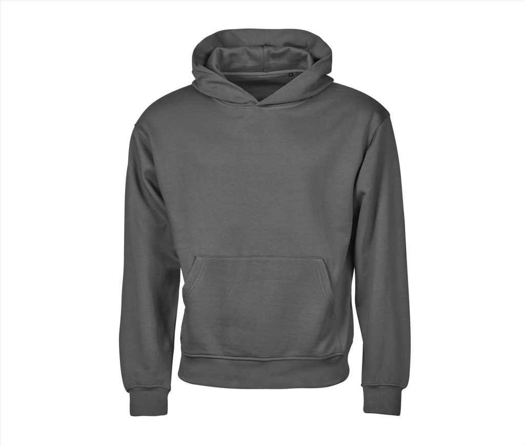 URBAN Heavy Loose Fit Hoodie Sweatshirt, POWDER GREY, 3XL, Tee Jays