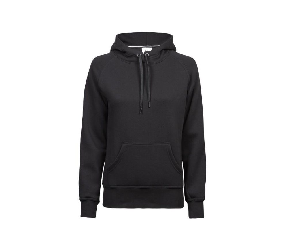 Tee Jays Dames Hoodie Sweatshirt, Black, S