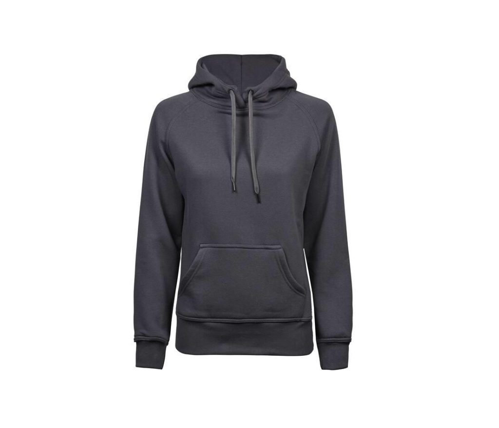 Tee Jays Dames Hoodie Sweatshirt, Dark Grey, S