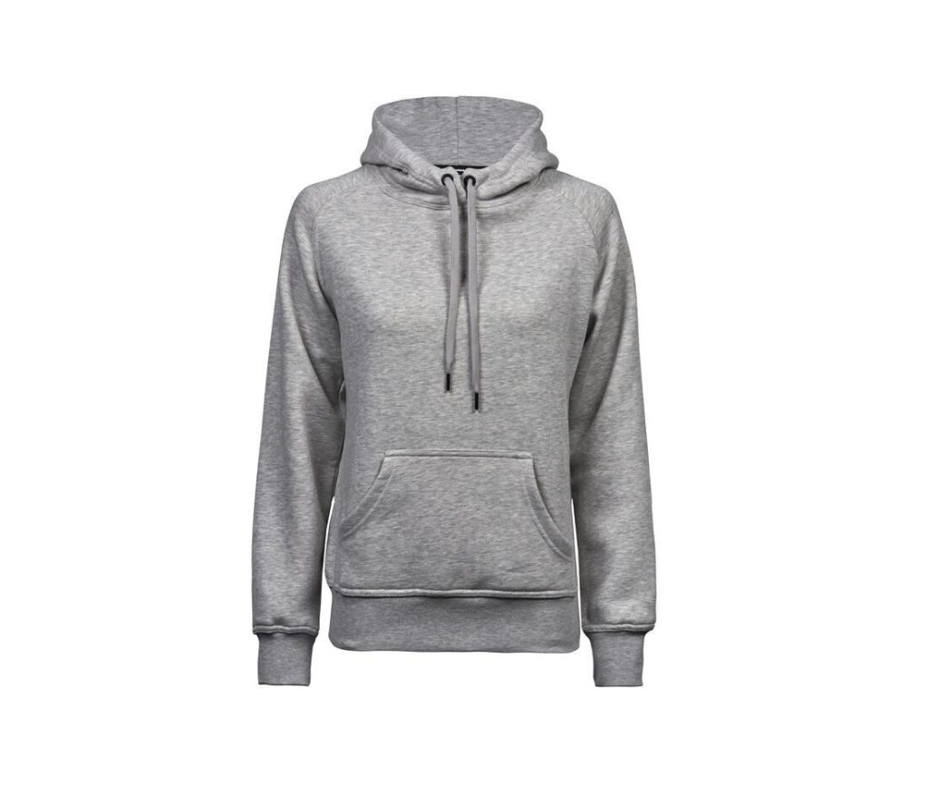 Tee Jays Dames Hoodie Sweatshirt, Heather Grey, S