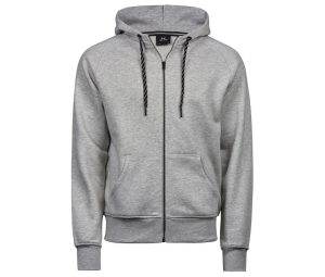 Tee Jays Fashion Full Zip Hood, Heather Grey, S