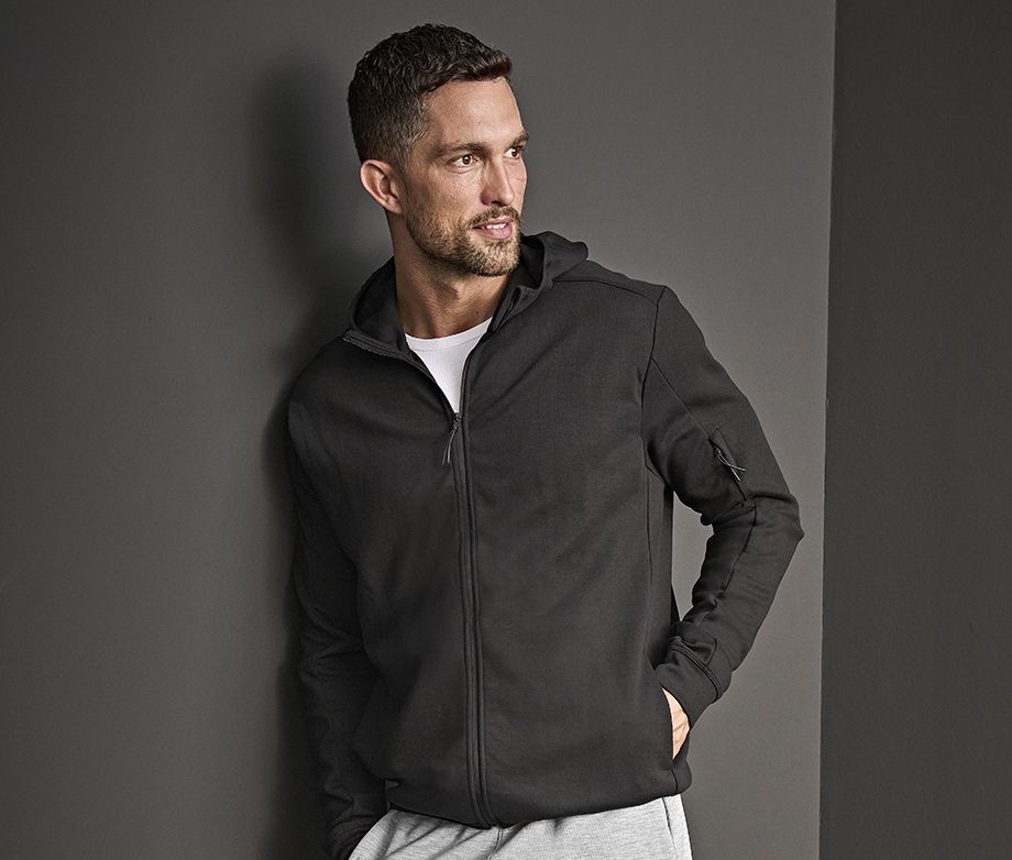 ATHLETIC Hoodie Full Zip Sweater