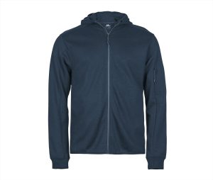 ATHLETIC Hoodie Full Zip Sweater, INK, 3XL, Tee Jays